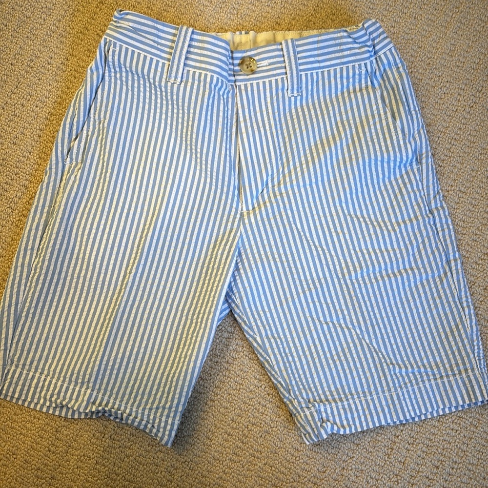 Crewcuts boys seersucker shorts